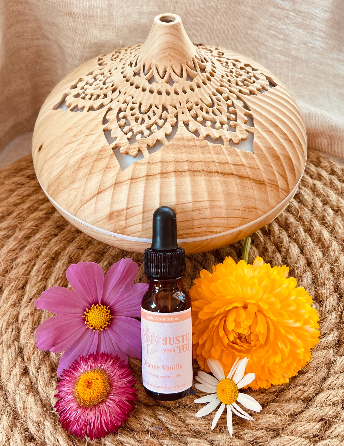 Huile Aromatique Orange & Vanille