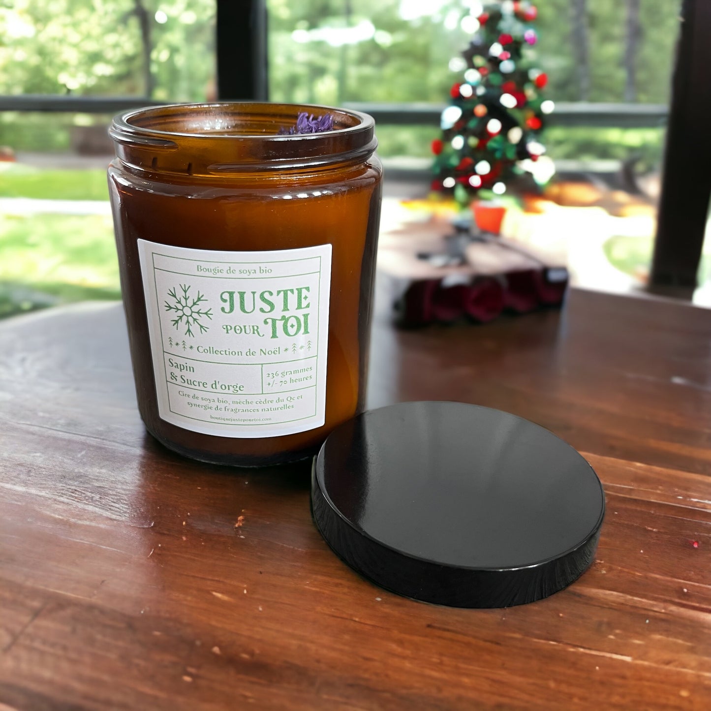 Bougie - Sapin & Sucre D'Orge