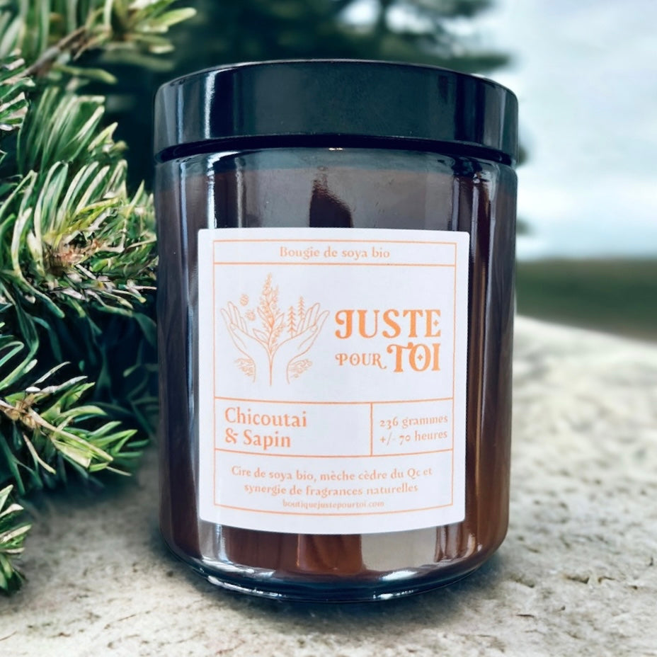 Bougie Chicoutai & Sapin