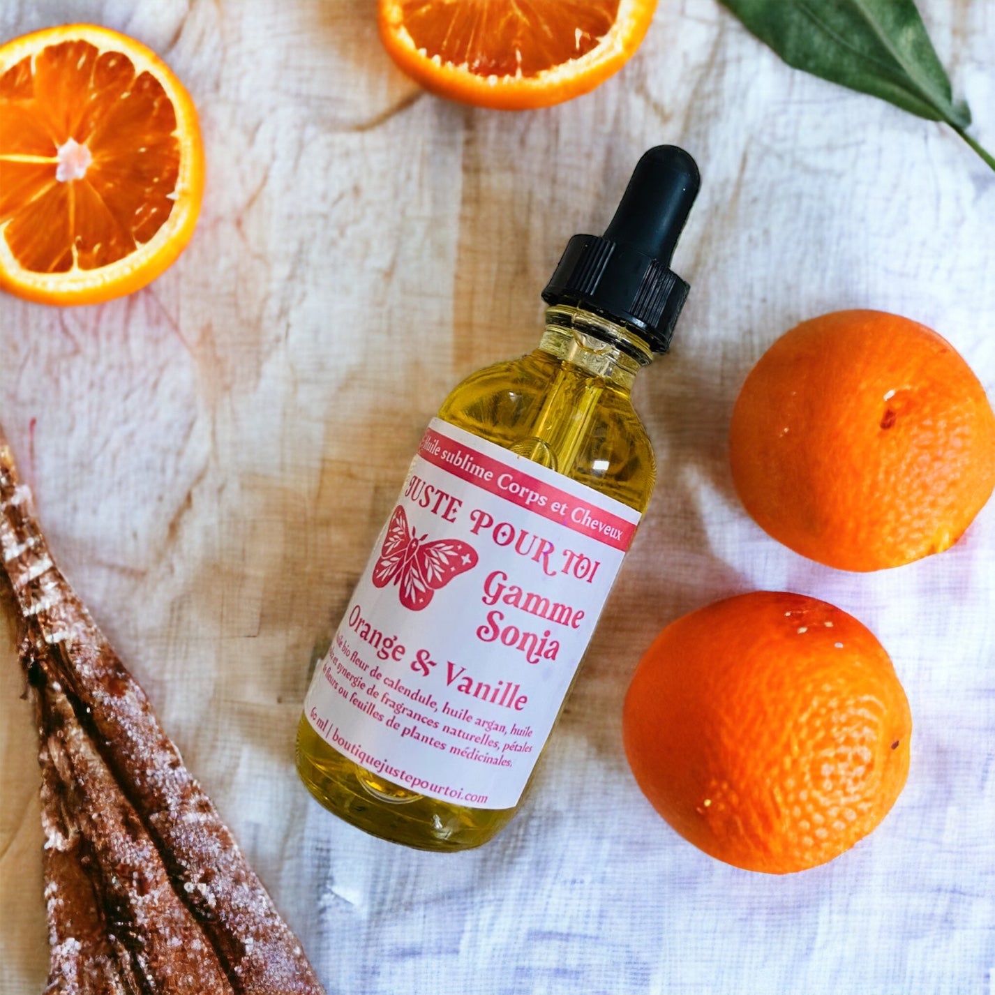 Huile sublime - Orange & Vanille
