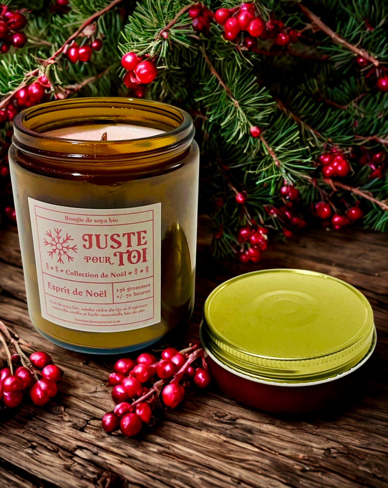 Bougie - Esprit De Noël