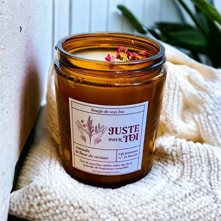 Bougie - Amandes & Fleurs De Cerisiers