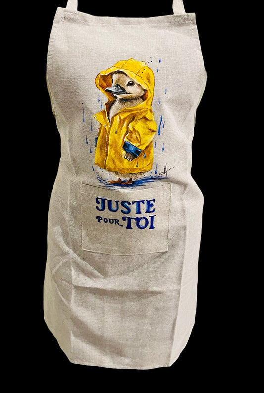 Tablier Juste Pour Toi - Coin Coin