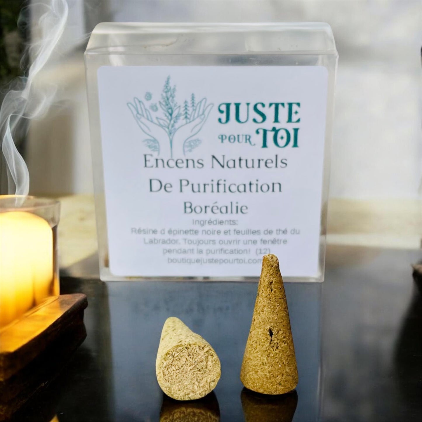 Encens Naturel De Purification - Boréalie