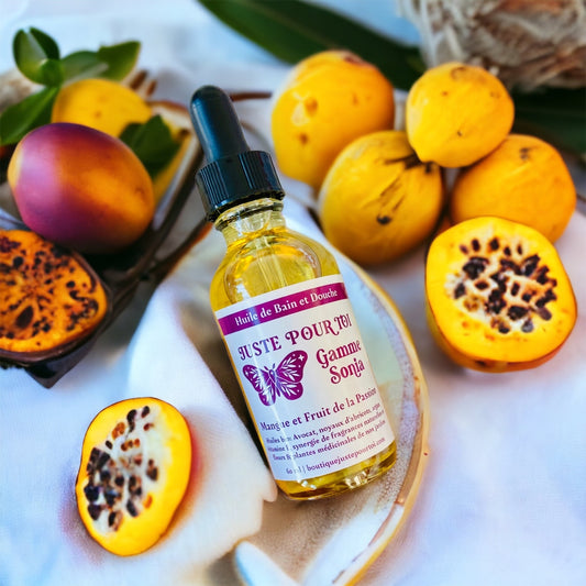 Huile De Bain Et Douche - Mangue & Fruits De La Passion