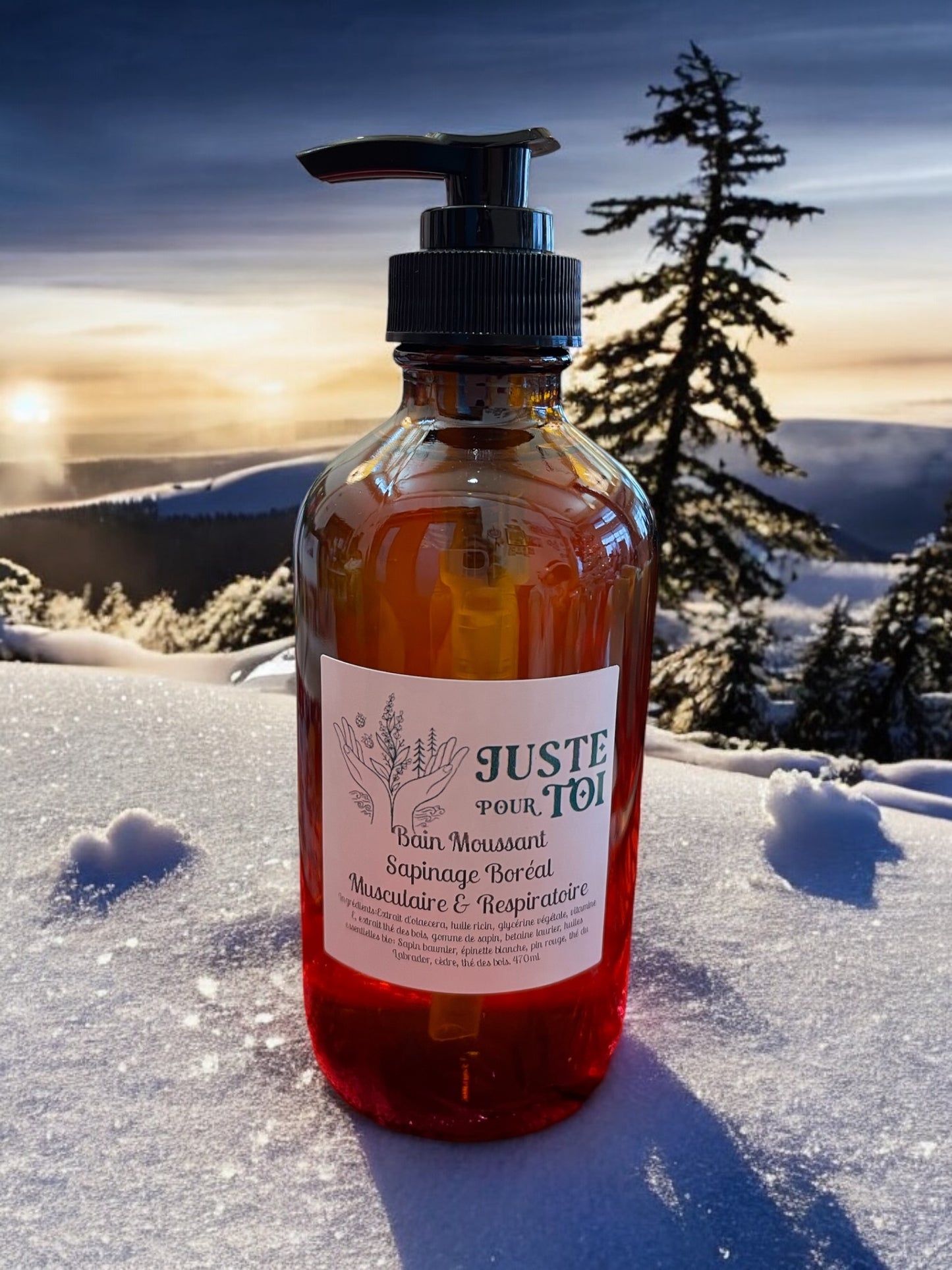 Bain Moussant Sapinage Boréal, musculaire & respiratoire