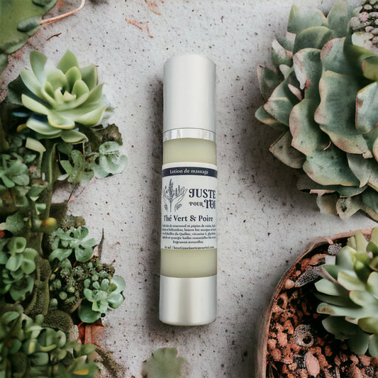Lotion De Massage - Thé Vert & Poire