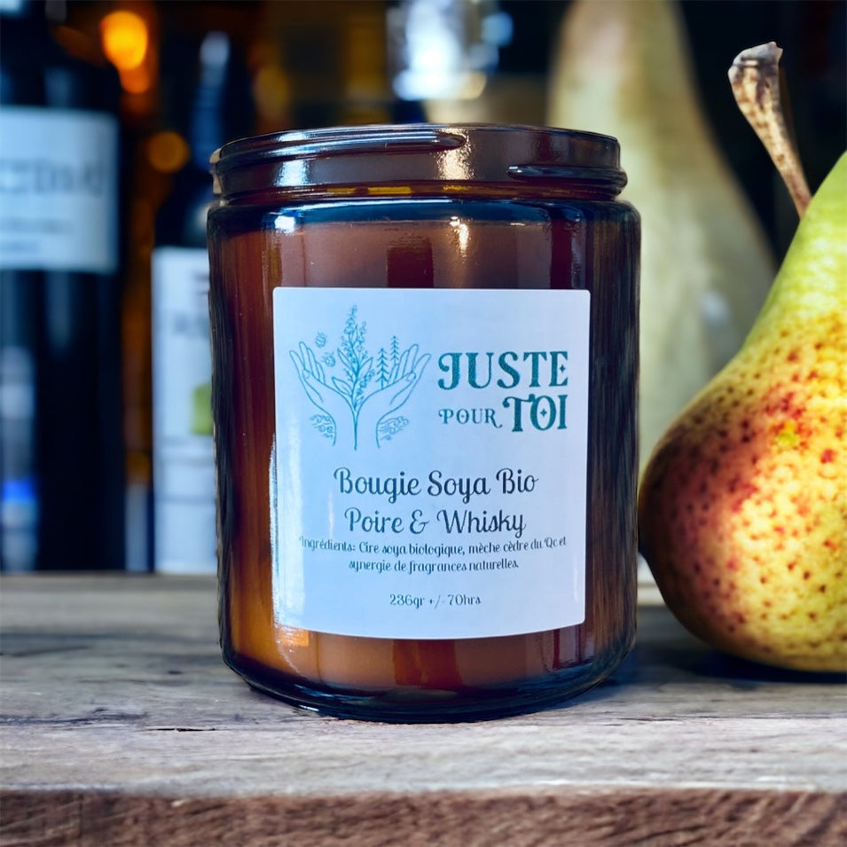 Bougie Poire & Whisky