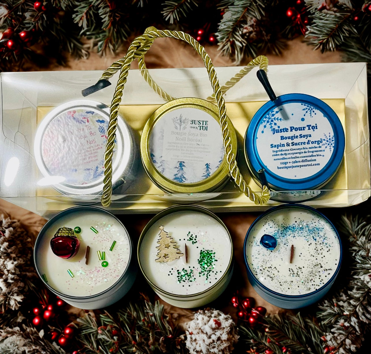 Ensemble - Bougies - Noël Trio 3