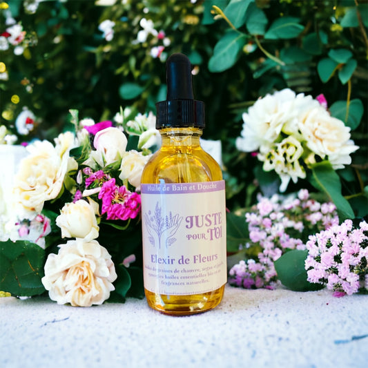 Huile De Bain Et Douche - Elixir De Fleurs