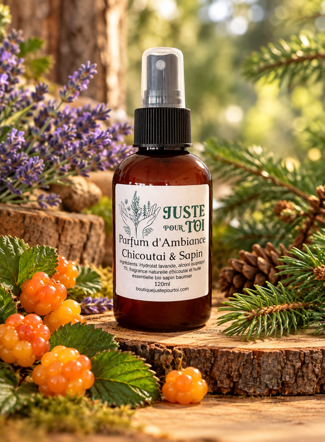 Parfum D'ambiance - Chicoutai & Sapin- 120 ml