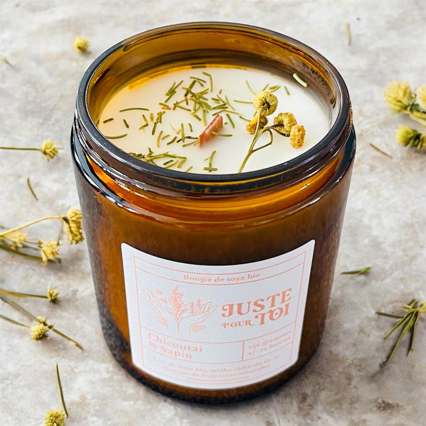 Bougie - Chicoutai & Sapin