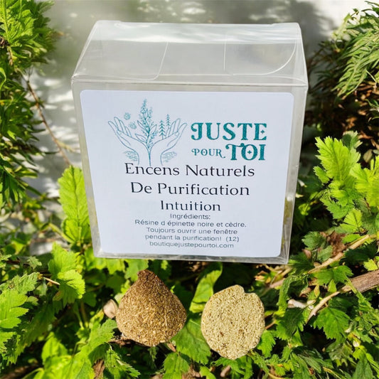 Encens Naturel De Purification - Intuition