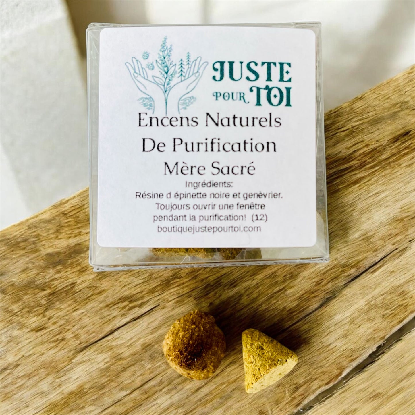 Encens Naturel De Purification - Mère Sacrée