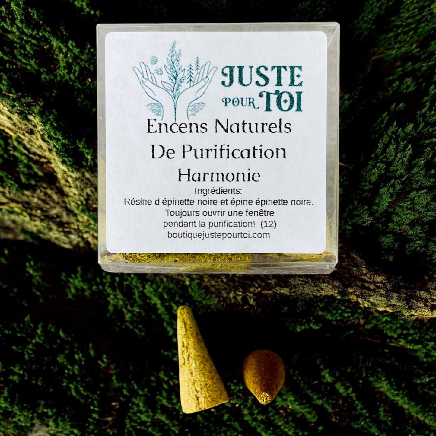 Encens Naturel De Purification - Harmonie