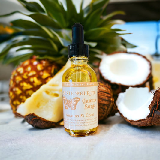 Huile De Bain Et Douche - Ananas Coco