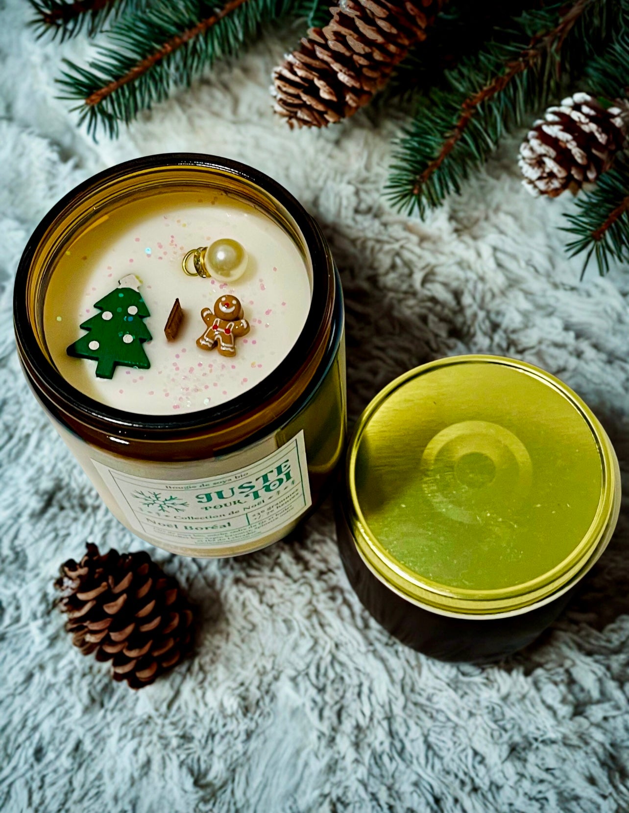 Bougie - Noël Boréal