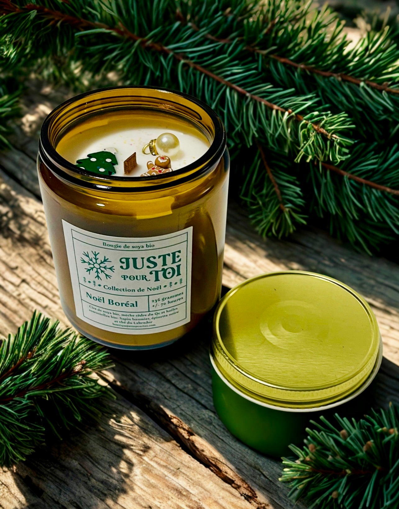Bougie - Noël Boréal