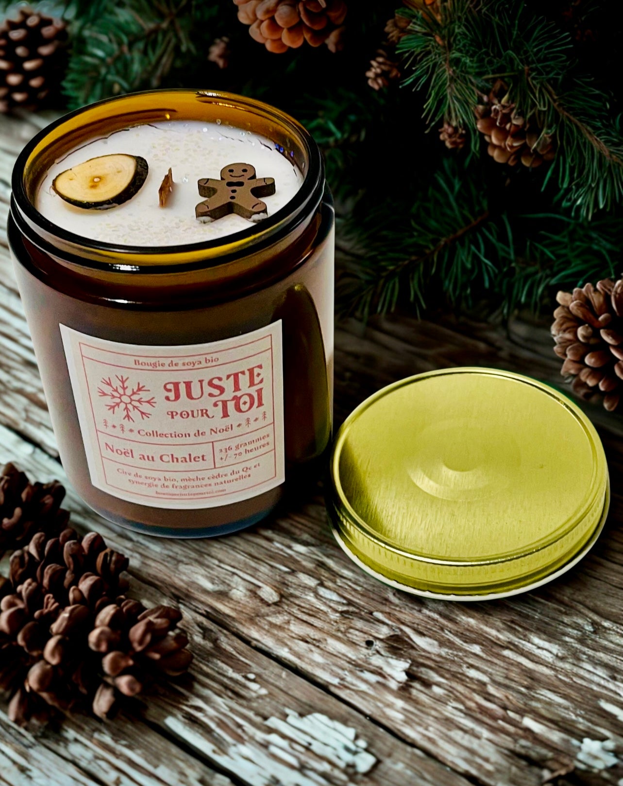 Bougie - Noël Au Chalet