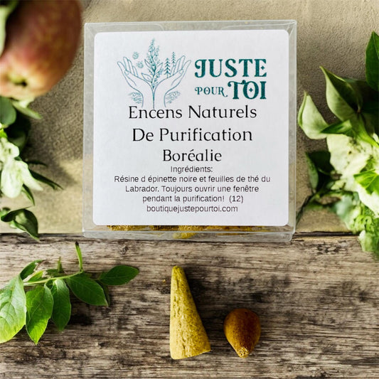 Encens Naturel De Purification - Boréalie