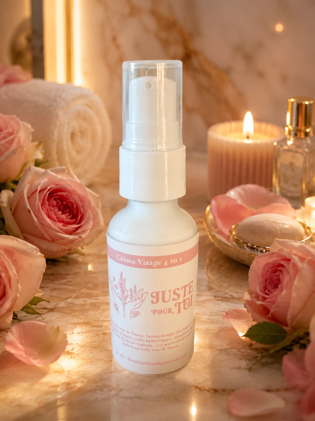 Crème Visage - 4 En 1